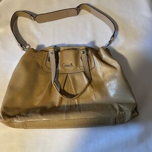Coach Sateen Sophia Satchel Leather Women's Bag